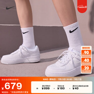 耐克（NIKE）空軍一號(hào)AIR FORCE 1 SHADOW女運(yùn)動(dòng)鞋秋季輕盈板鞋CI0919 100白色/白色/白色 37.5