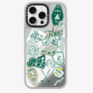 正屋CASETi新款PEANUTS史努比適用蘋果16pro手機殼iPhone15plus14潮殼13卡通12Promax四角透明磁吸防摔 花生鄉(xiāng)村俱樂部-電鍍銀框【磁吸款】 iPhone 15 Pro