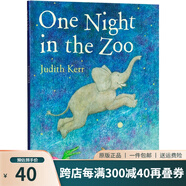 英文原版繪本 One Night in the Zoo 動物園奇妙夜 名家Judith Kerr 親子睡前故事 常青藤爸爸推薦 兒童圖畫故事書 綠山墻