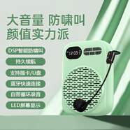 雅蘭仕（EARISE）606新款便攜大音量小蜜蜂擴音器防嘯叫老師上課專(zhuān)用麥克風(fēng)超長(cháng)續航 綠色