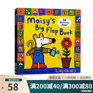 英文原版 Maisy 小鼠波波系列紙板書 兒童啟蒙知識繪本 趣味圖畫故事 綠山墻 Maisy's Big Flap Book 大開本 綠山墻圖書