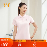 361°短袖女春夏季運動t恤速干衣polo衫跑步健身休閑瑜伽662424130H-2