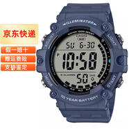 CASIO手表簡約復(fù)古ins風(fēng)學(xué)生小方塊十年電力多功能電子表戶外運(yùn)動(dòng)手表 AE-1500WH-2A (十年電力)