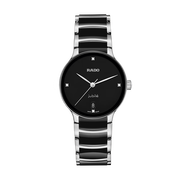 雷達（RADO）瑞士手表 CENTRIX系列鉆石鑲嵌表盤(pán)石英陶瓷表帶女表腕表 R30040712