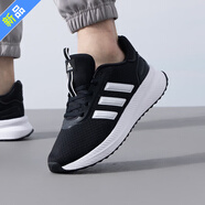 阿迪達(dá)斯（adidas）男鞋秋季新款運(yùn)動(dòng)鞋網(wǎng)面透氣緩震舒適跑步鞋輕便時(shí)尚休閑鞋F(xiàn)36199 ID0468/黑白 40
