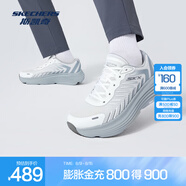 斯凱奇（Skechers）男士跑步鞋220614 白色/灰色/ 42.5