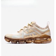 耐克（NIKE）Air VaporMax 2019己亥新年黑金粉白紅大氣墊跑鞋BQ7038-001 白金  45