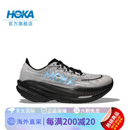 Hoka One One男款夏季馬赫 X 2競訓(xùn)公路跑步鞋MACH X 2緩震新款 【新色】黑色_星塵灰 40 _250mm