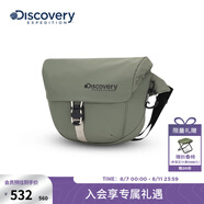 DISCOVERY EXPEDITION探索戶外露營斜挎包運(yùn)動(dòng)休閑單肩包腰包25秋季新品 深軍綠色-LKS F