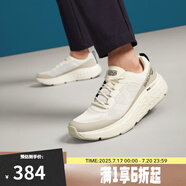 SKECHERS斯凱奇星邁跑步鞋男鞋子減震高回彈競速運動跑鞋 220351/NAT 自然色 42.5