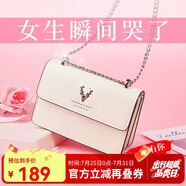 啄木鳥（TUCANO）包包女款2025年牛皮單肩包時(shí)尚鏈條斜挎小方女包實(shí)用生日禮物