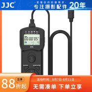 JJC 相機快門線遙控器 適用于索尼A1II A7M3 A7R3 A6000 ZV-1 A6600 A7R5 A6400 A7R4a A6500黑卡7代 索尼F2接口