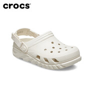 卡駱馳（crocs）蝸輪洞洞鞋男沙灘鞋戶外包頭拖鞋208776 水泥灰色-160 M 38/39 6W8(240mmb