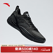 安踏（ANTA）【水花7 TEAM】籃球鞋男湯普森外場(chǎng)輕質(zhì)實(shí)戰低幫運動(dòng)鞋 基礎黑-2 41 (男8碼)