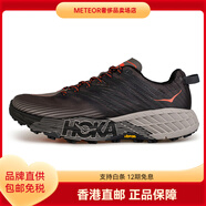Hoka One OneSpeedgoat4低幫跑步鞋男款黑灰 42