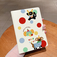 盛喜賓適用華為matepad保護套24款matepad11.5s/11.5英寸Apple平板電腦保護殼卡通matepad11.5s 360旋轉皮套【可愛(ài)小狗 】+鋼化膜 華為擎云C5e（第2代）11英