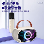 紐曼（Newmine）手提音響一體帶話筒k歌家庭KTV自帶聲卡藍牙音箱KS11