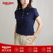 保羅拉夫勞倫（Polo Ralph Lauren）美式Polo衫女裝百搭休閑風(fēng)上衣313573242 2024新款 日本直郵 FRENCH NVY XL 150-160cm