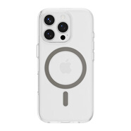 愛否晶簡全包手機(jī)殼適用iPhone16ProMax磁吸透明軟邊防摔極簡保護(hù)套二合一晶透殼推薦 透灰_軟包邊強(qiáng)磁吸 iPhone_16_pro
