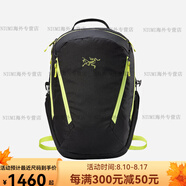 始祖鳥（ARC'TERYX）七夕禮物Mantis 16L 20L 26L 30L 戶外黑金雙肩包背包書包 26L__Black _ Euphoria黑拼熒光