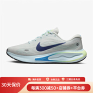 耐克（NIKE）24年新款路跑鞋 Journey Run 柔軟緩沖透氣舒適輕量男士跑步鞋 灰藍(lán)色FN0228-101 40