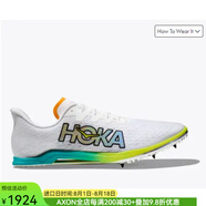 Hoka One One運動鞋跑鞋田徑鞋 Cielo X 2 MD馬拉松競賽釘鞋男女同款 1134534 White / Ceramic M10/W11.5