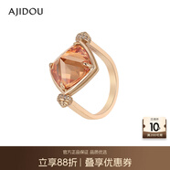 AJIDOU阿吉豆戒指女時尚潮酷小眾設(shè)計線下專柜同款指環(huán) 6號 6號