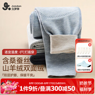 久歲伴兒童保暖褲男童秋冬含蠶絲防靜電校園神器中厚加絨秋褲 80632H