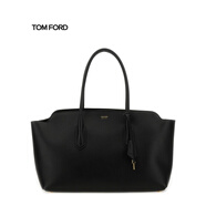 湯姆福特（TOM FORD） 奢侈品 女士 天然粒紋皮革大號肩包 BLACK 均碼