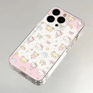 淺里粉色輕松熊Kitty適用蘋果16手機(jī)殼iPhone15promax動(dòng)漫周邊華為mat 太空殼YD2166772粉色輕松熊Kitty 一加13