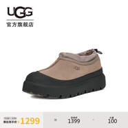 UGG春季男士厚底塔斯曼時(shí)尚休閑鞋 1144096SMKPL|煙羽灰色/ 黑色 43
