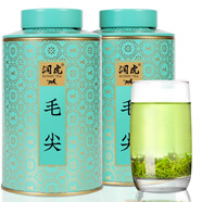 潤(rùn)虎茶葉 綠茶2025新茶信陽(yáng)毛尖300g罐裝自己喝嫩芽散裝源頭直發(fā)