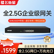 飛魚星全2.5g企業(yè)路由器 雙WAN行為管理帶寬疊加內(nèi)置AC帶機(jī)300臺(tái)  NAS適用VE1520XE