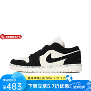 耐克Nike女鞋Air Jordan 1 AJ1黑白熊貓低幫復(fù)古板鞋籃球鞋 DC0774-003 42