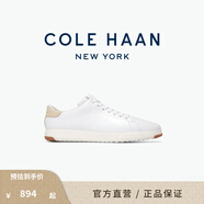 colehaan/歌涵 男士休閑鞋 時尚輕盈皮革運動鞋板鞋小白鞋男C22584 白色-C22584 43