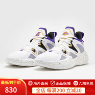 迪卡儂（DECATHLON）NBA授權(quán)籃球鞋減震耐磨湖人勇士實(shí)戰(zhàn)靴運(yùn)動(dòng)籃球鞋IVO3 洛杉磯湖人-白色 40