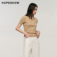 紅袖（hopeshow）針織衫 牛奶咖色 S