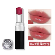 香奈兒（Chanel）可可小姐炫色口紅coco bloom銀黑細(xì)管唇膏七夕情人節(jié)送女朋友禮物 152#溫柔玫瑰