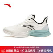 安踏男鞋運(yùn)動跑步鞋夏季網(wǎng)面透氣防滑輕便緩震專業(yè)健身中考體測跑鞋男 【網(wǎng)面-流影】白/藍(lán)5501-6 43