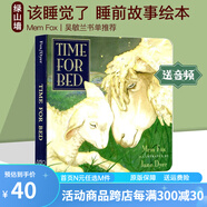 Time for Bed 該睡覺了 英文原版繪本 溫馨睡前晚安讀物 紙板書 Mem Fox 寶寶英語啟蒙早教繪本 吳敏蘭書單 綠山墻
