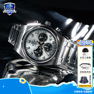 卡西歐（CASIO）商務(wù)休閑日韓手表男士太陽能鬧鐘防水鋼帶皮帶石英腕表送男友禮物 EFB-730D-7A新款實(shí)心表帶