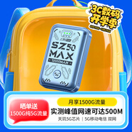 上贊 SZ50  5G隨身wifi免插卡移動無線wifi無線上網(wǎng)卡路由器10000mAh充電寶雙頻wifi流量