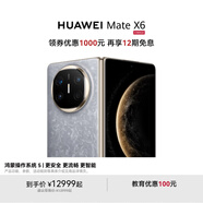 HUAWEI Mate X6 華為折疊旗艦手機(jī) 分布式玄武架構(gòu) 鴻蒙大屏AI 紅楓原色影像 折疊屏手機(jī) 星云灰 鴻蒙NEXT先鋒版 12GB+512GB Mate X6