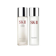 SK-II 神仙水精華液嫩膚清瑩護膚套裝保濕補水情人節禮物 SK-II 神仙水230ml+清瑩露230ml