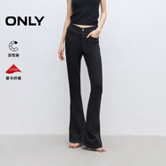 ONLY2025秋季新款萊卡復(fù)古修身高腰喇叭褲牛仔褲女|125132084 J19 黑牛仔 M M標(biāo)準(zhǔn)褲長(zhǎng)