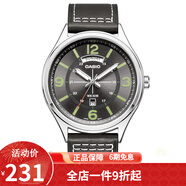 卡西歐(CASIO)男表 簡約男士石英手表 MTP-E129L-3A
