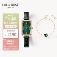 LOLA ROSE羅拉玫瑰蠻腰小綠表常青藤手鏈套裝節(jié)日禮物送女友生日禮物女