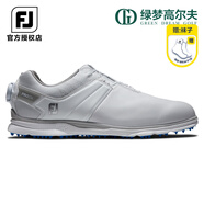 FootJoy高爾夫球鞋男鞋Pro/SL專業(yè)競(jìng)技舒適golf旋鈕鞋F(xiàn)J防潑水運(yùn)動(dòng)鞋男 53078白（旋鈕款） 45 =美碼9.5碼