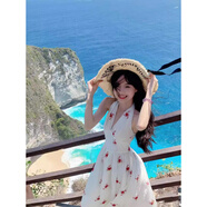 莉紗芙特2025年夏天季最新品款女士裝純欲風(fēng)白色連衣裙小個(gè)子顯瘦氣質(zhì)衣服 圖片色 S 85-95斤