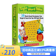 英文原版 Home School Box Sets 學(xué)樂(lè)家庭教育套裝 寶寶啟蒙漫畫讀物 兒童繪本 Sight Word Tales 高頻詞25冊(cè)盒裝